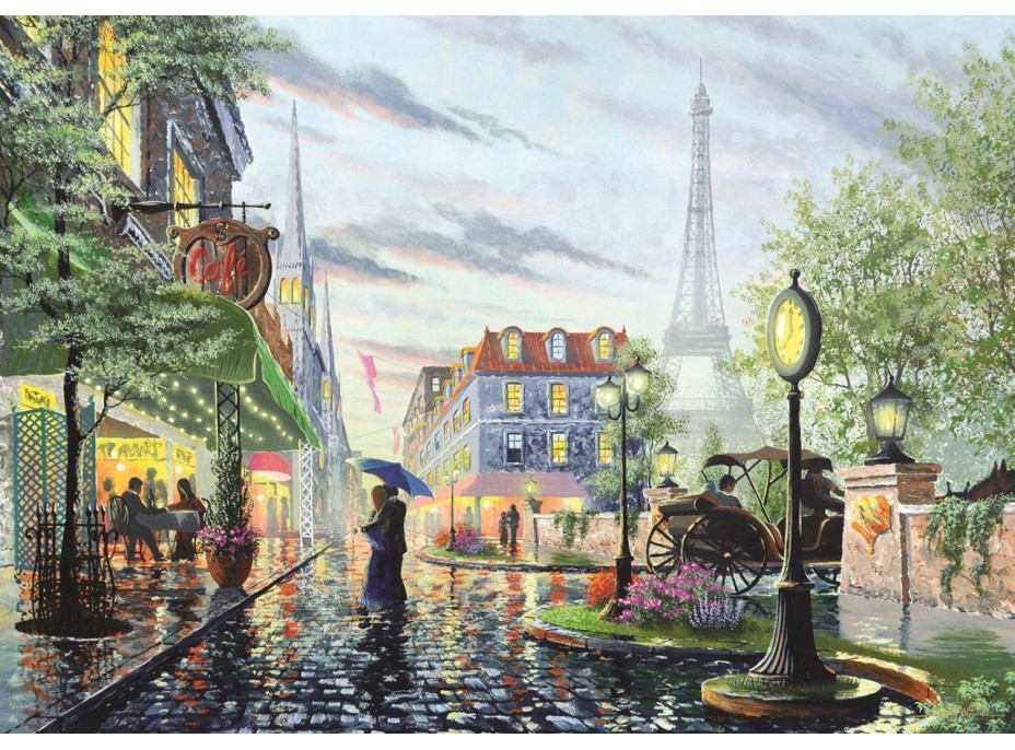 ART PUZZLE Puzzle Letný dážď v Paríži 2000 dielikov