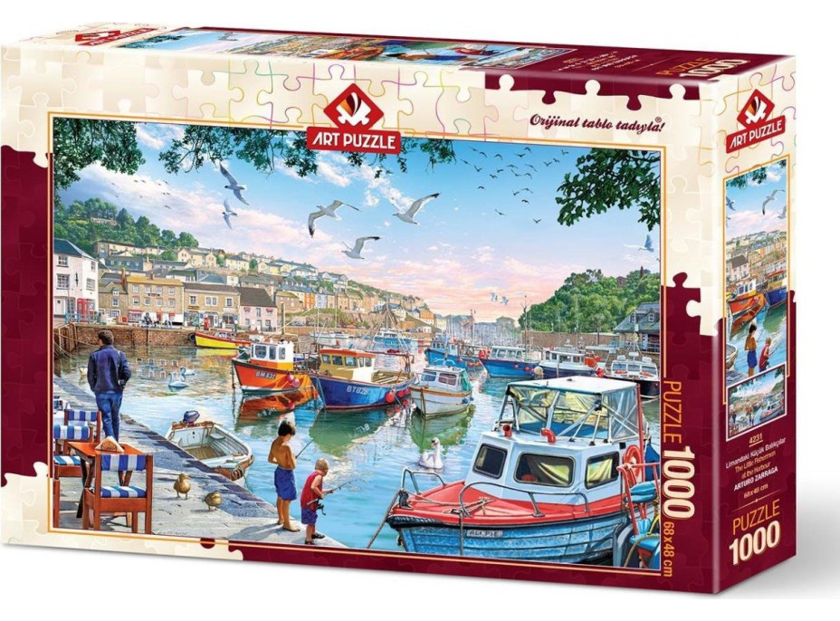 ART PUZZLE Puzzle Malí rybári 1000 dielikov