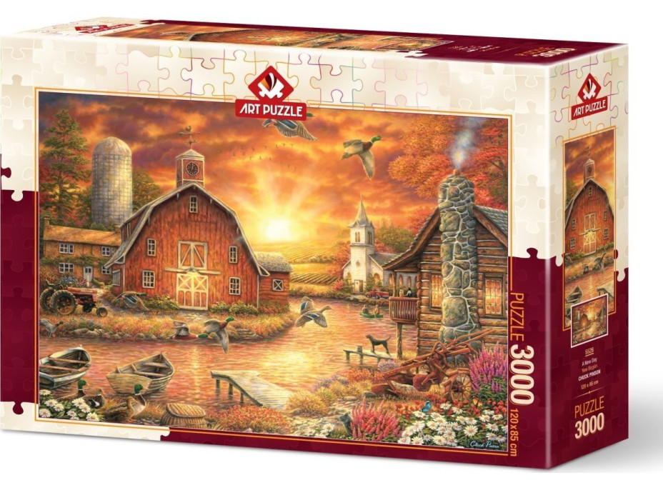 ART PUZZLE Puzzle Nový deň 3000 dielikov