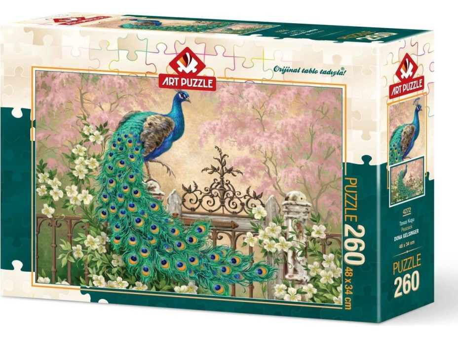 ART PUZZLE Puzzle Páv 260 dielikov