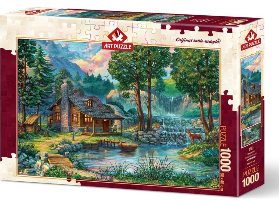 ART PUZZLE Puzzle Rozprávkový dom 1000 dielikov