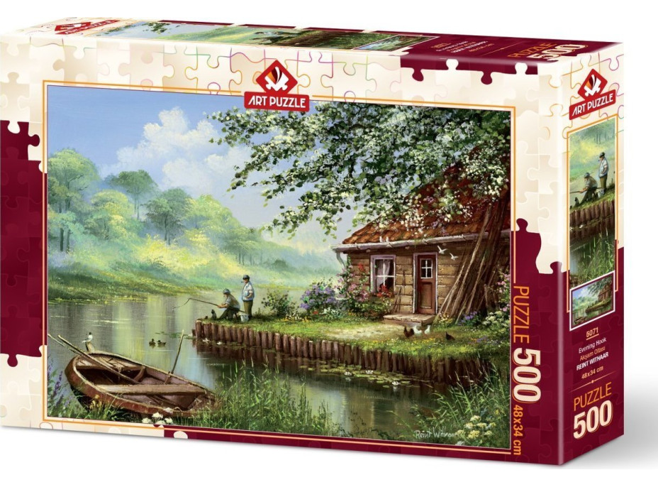 ART PUZZLE Puzzle Večerné rybárčenie 500 dielikov