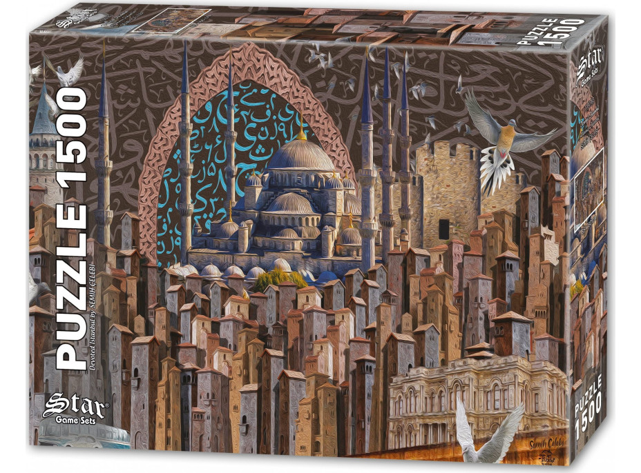 STAR Puzzle Venované Istanbulu 1500 dielikov