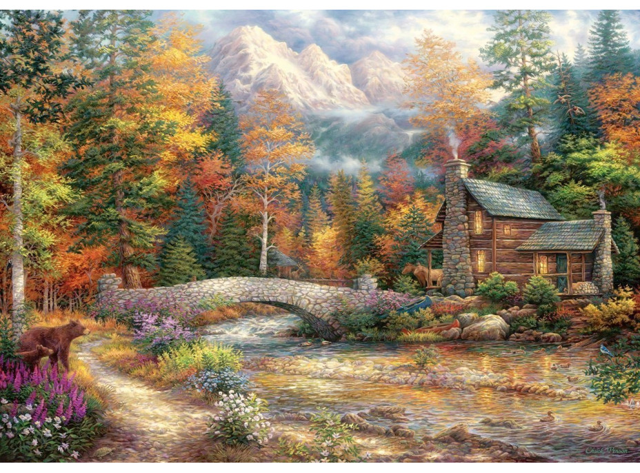 ART PUZZLE Puzzle Volanie divočiny 2000 dielikov