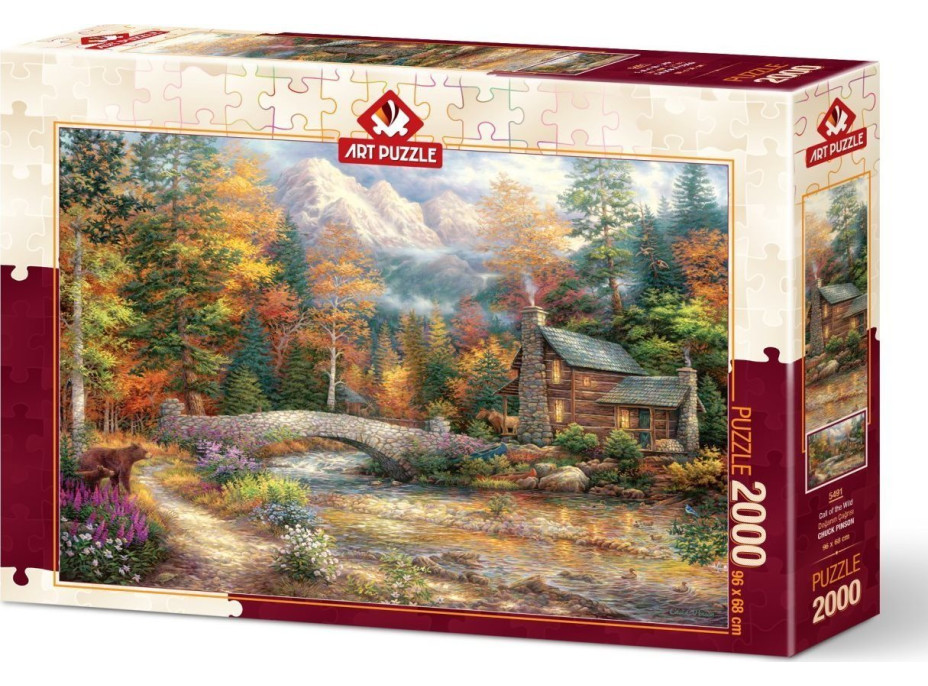 ART PUZZLE Puzzle Volanie divočiny 2000 dielikov