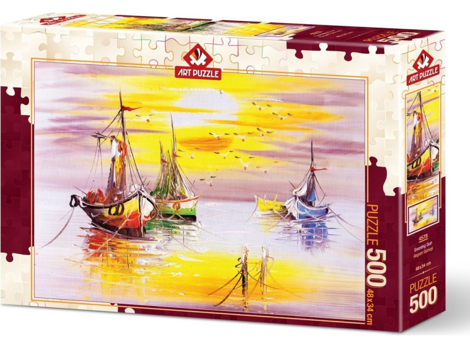 ART PUZZLE Puzzle Západ slnka 500 dielikov