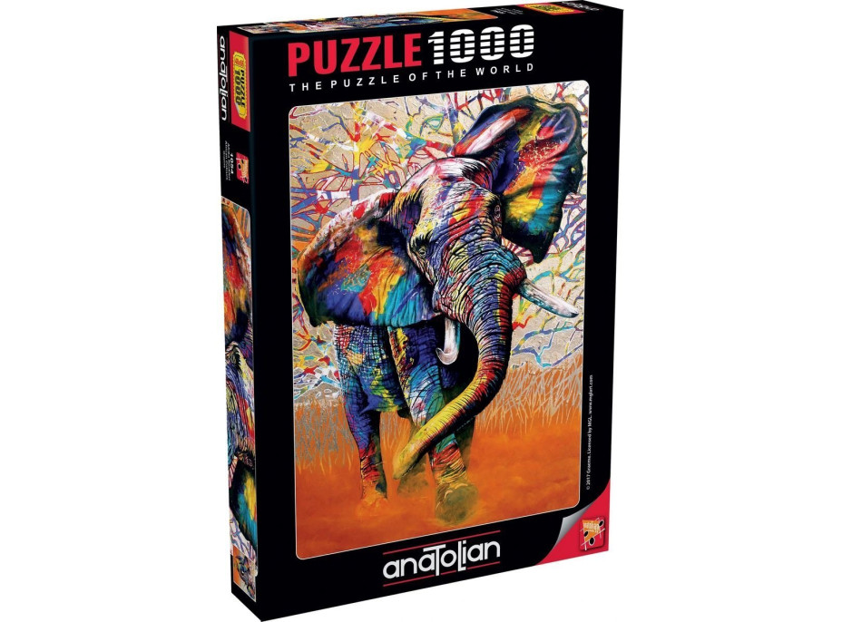 ANATOLIAN Puzzle Africké farby 1000 dielikov