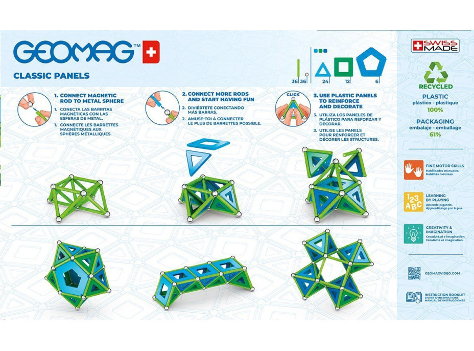 GEOMAG Classic Panels 114 dielikov