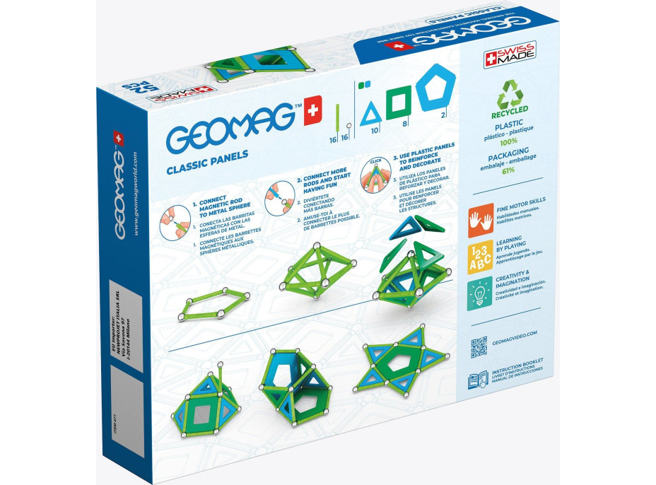 GEOMAG Classic Panels 52 dielikov