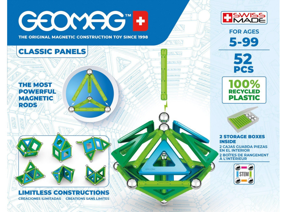 GEOMAG Classic Panels 52 dielikov