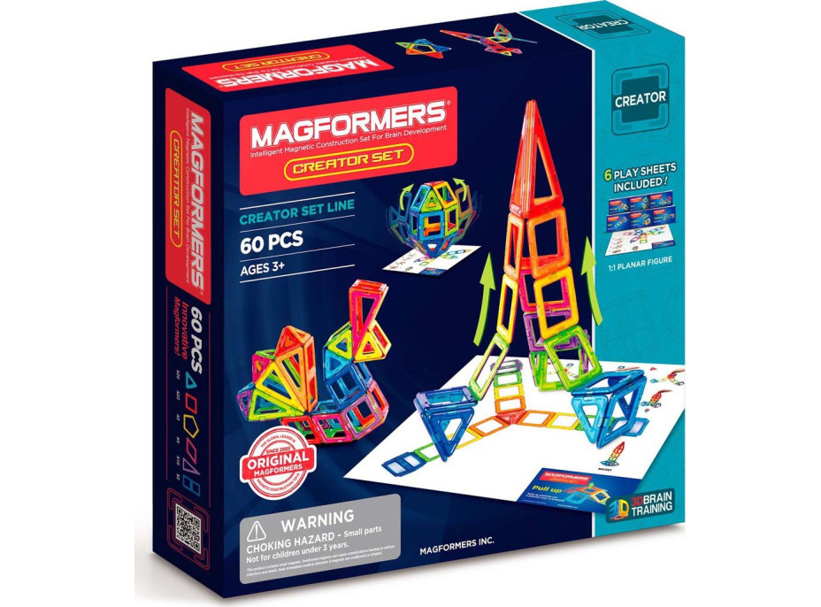 MAGFORMERS Creator set line 60 dielikov