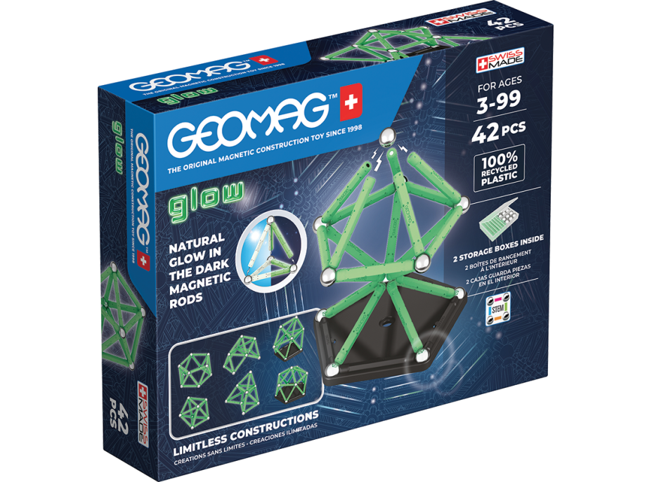 GEOMAG Glow 42 dielikov