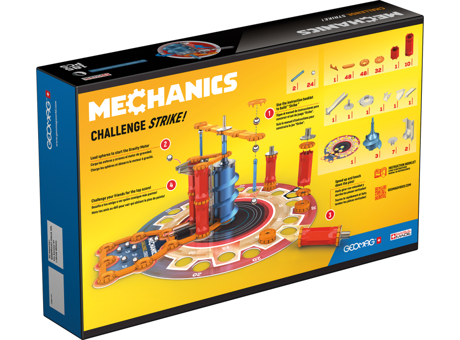 GEOMAG Mechanics Challenge Strike 185 dielikov