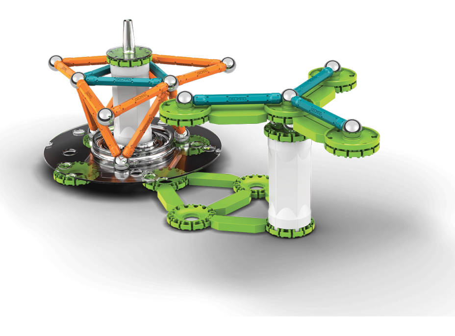 GEOMAG Mechanics Motion Magnetic Gears 96 dielikov