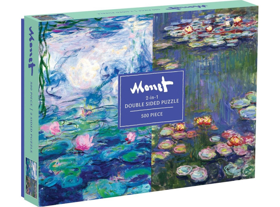 GALISON Obojstranné puzzle Monet 500 dielikov