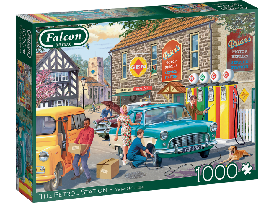 FALCON Puzzle Benzínová pumpa 1000 dielikov