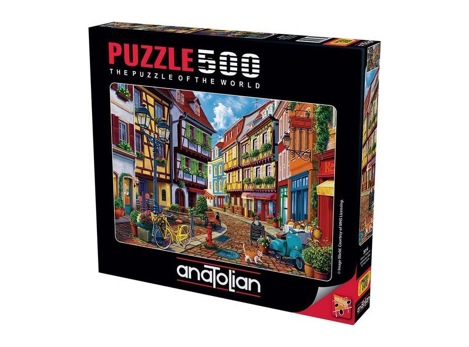 ANATOLIAN Puzzle Dlaždená ulička 500 dielikov