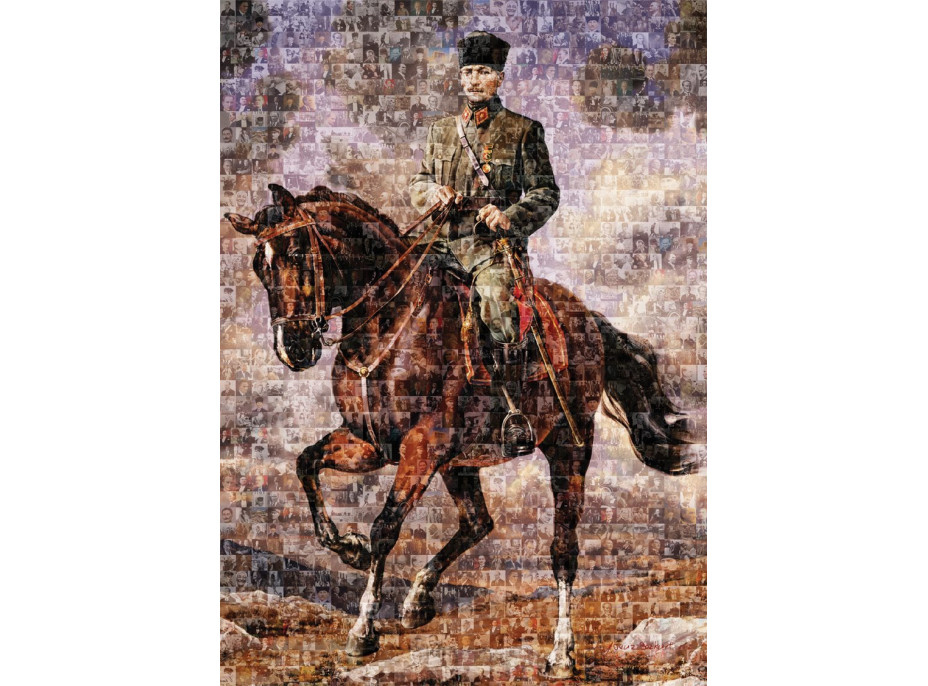 ART PUZZLE Puzzle Ghazi Mustafa Kemal na svojom koni 1000 dielikov