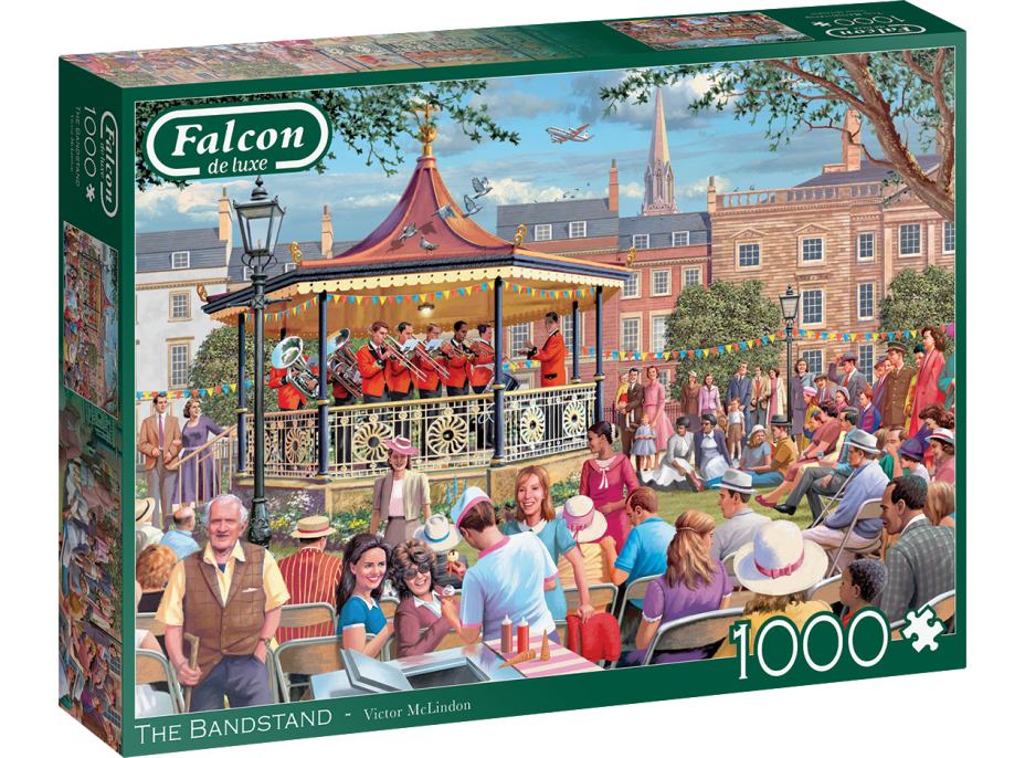 FALCON Puzzle Hudobný pavilón 1000 dielikov