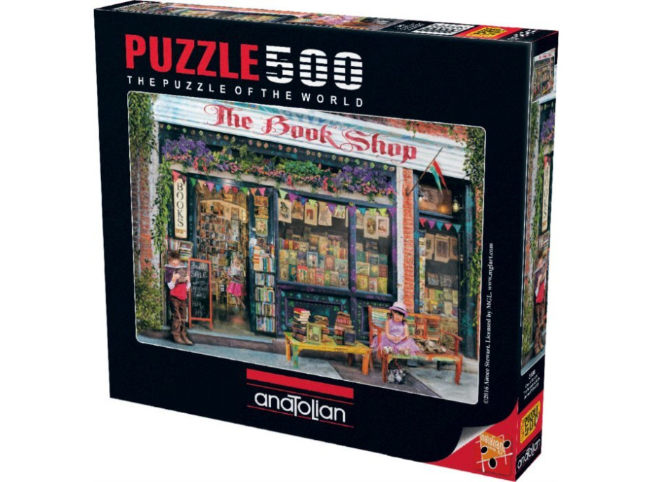 ANATOLIAN Puzzle Kníhkupectvo 500 dielikov