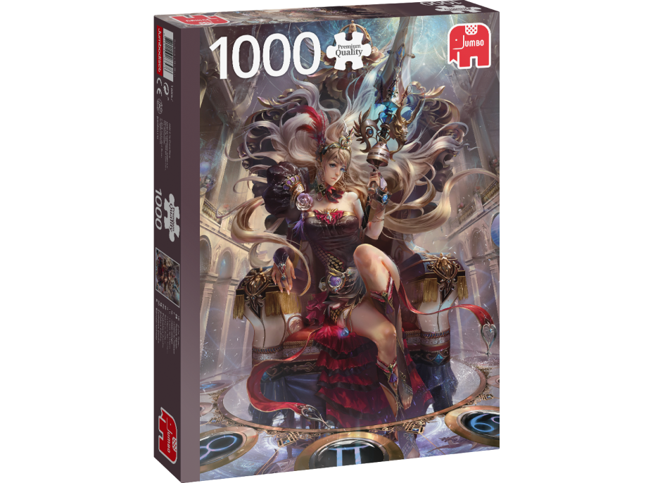 JUMBO Puzzle Kráľovná zverokruhu 1000 dielikov