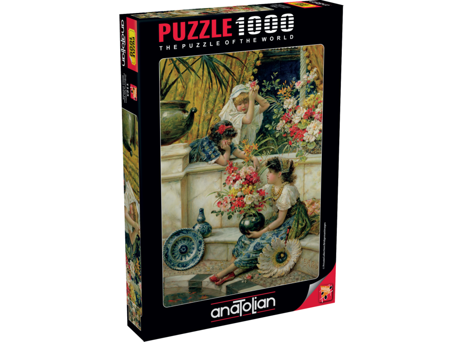 ANATOLIAN Puzzle Kvety východu 1000 dielikov