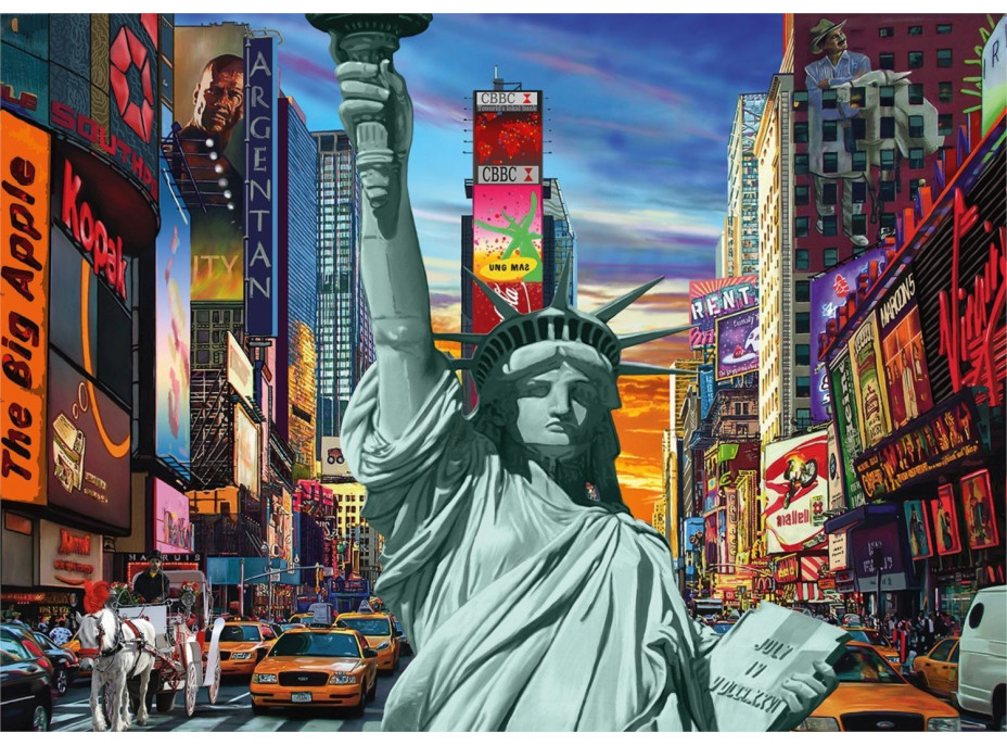 JUMBO Puzzle Mesto New York 1000 dielikov