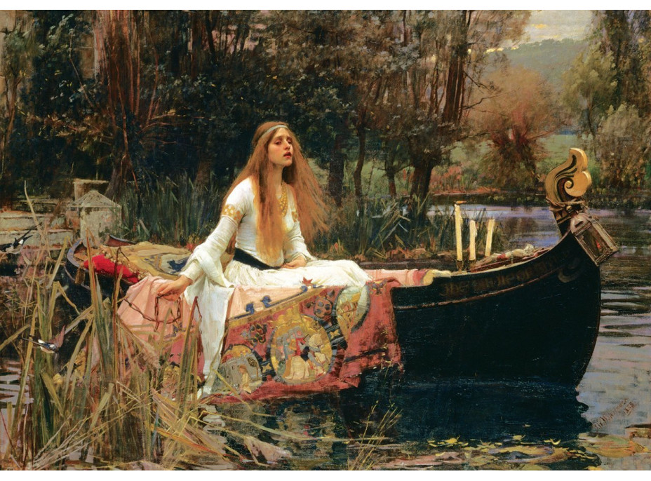 ART PUZZLE Puzzle Pani zo Shalott 1888, 2000 dielikov