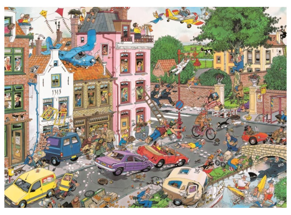 JUMBO Puzzle JvH Piatok trinásteho 1000 dielikov