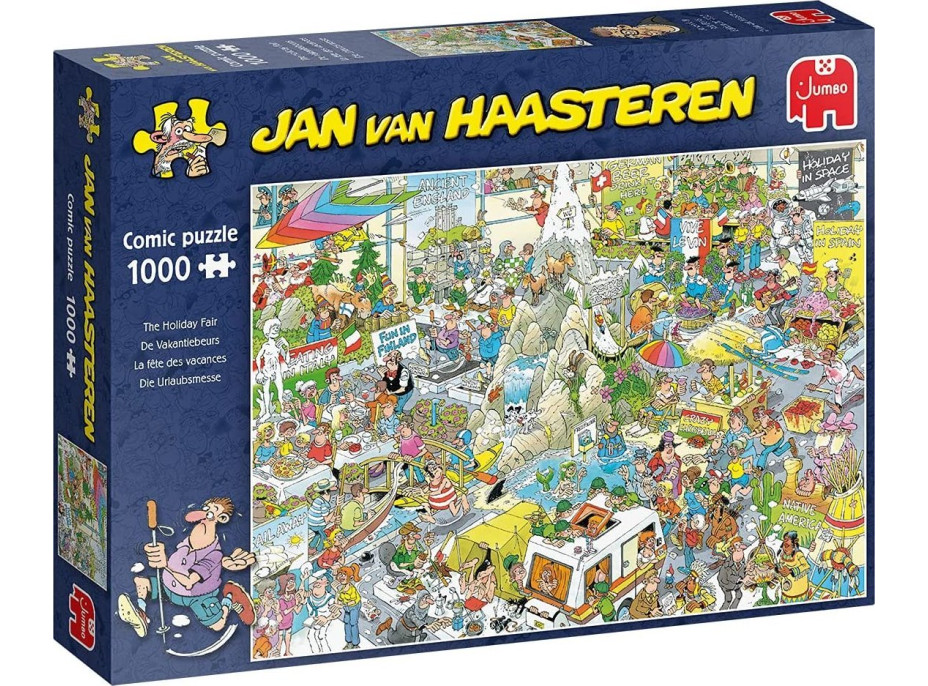 JUMBO Puzzle JvH Prázdninový veľtrh 1000 dielikov