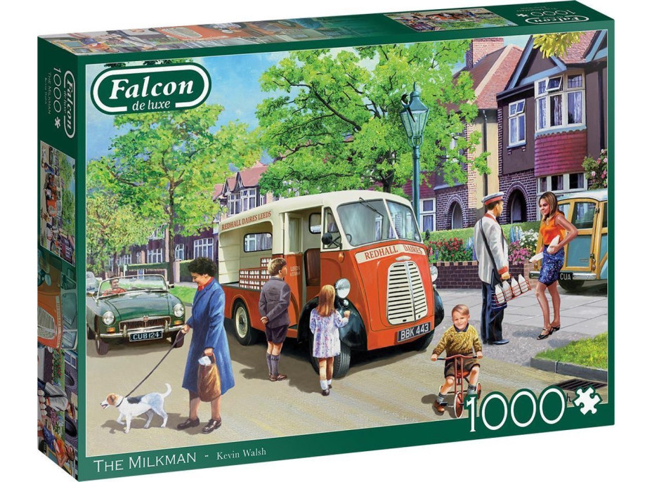 FALCON Puzzle Rozvoz mlieka 1000 dielikov