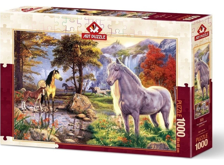 ART PUZZLE Puzzle Skrytie koňa 1000 dielikov