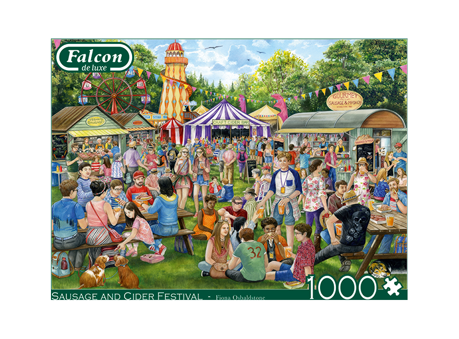 FALCON Puzzle Slávnosť klobás a cideru 1000 dielikov