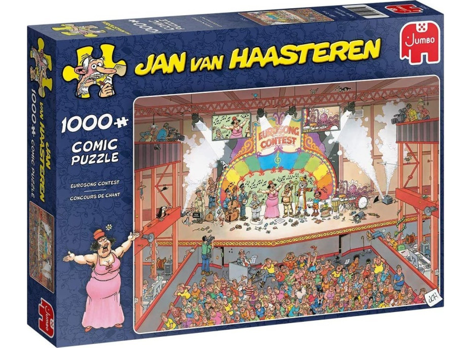 JUMBO Puzzle JvH Súťaž Eurosong 1000 dielikov