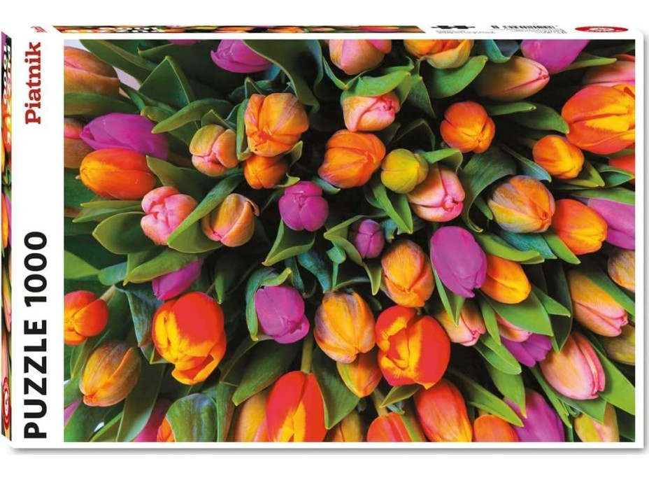 PIATNIK Puzzle Tulipány 1000 dielikov