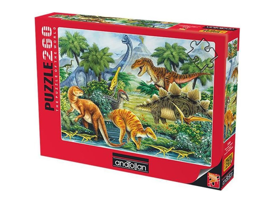 ANATOLIAN Puzzle Údolie dinosaurov 260 dielikov