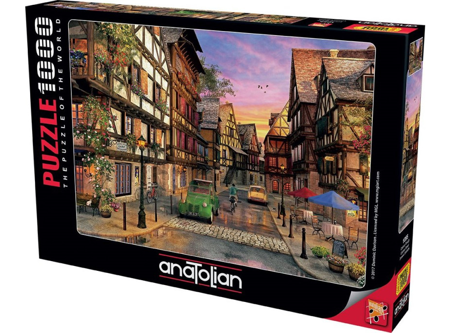 ANATOLIAN Puzzle Ulica Colmar 1000 dielikov