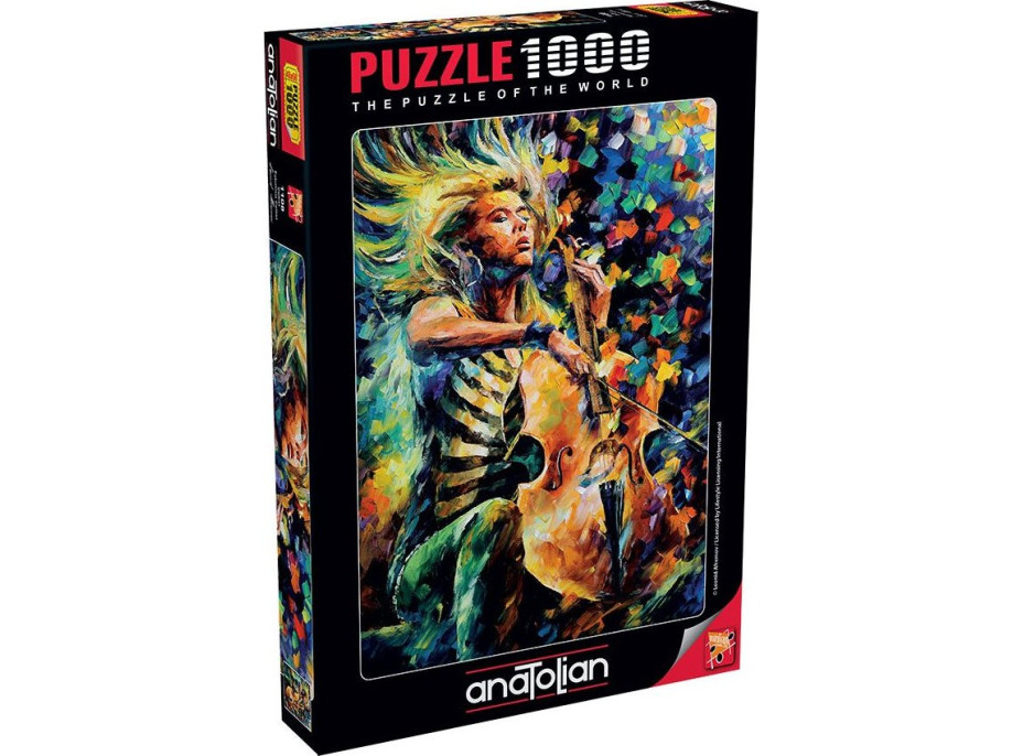 ANATOLIAN Puzzle Violončelistka 1000 dielikov