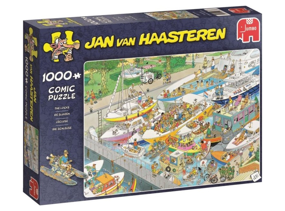 JUMBO Puzzle JvH Zdymadlo 1000 dielikov