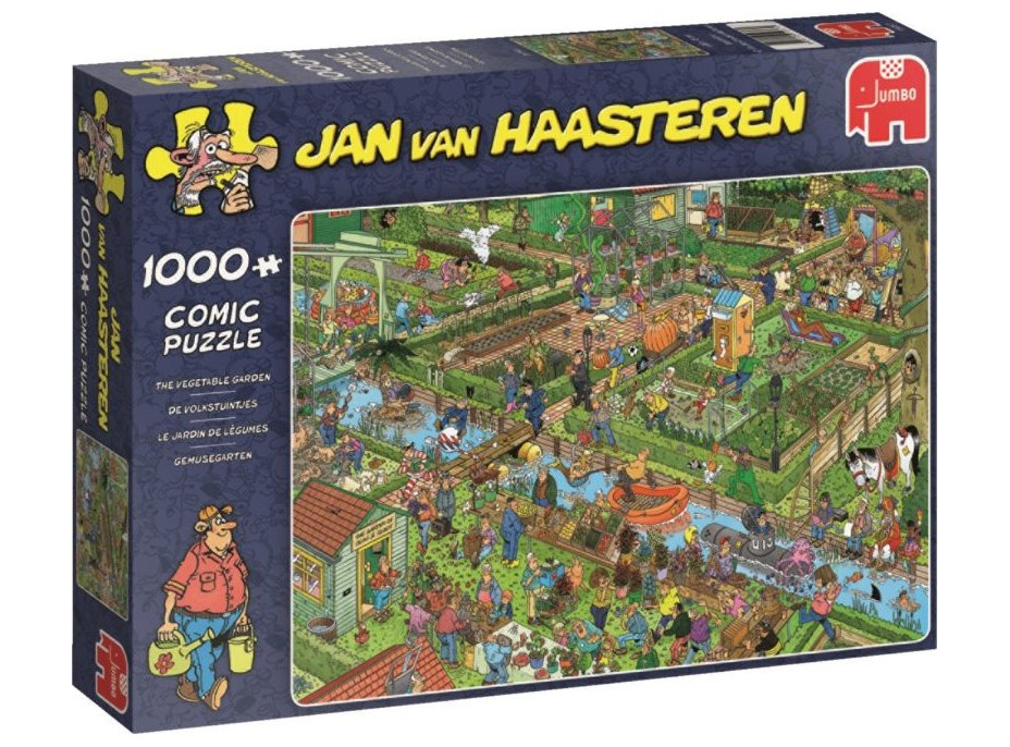 JUMBO Puzzle JvH Zeleninová záhrada 1000 dielikov