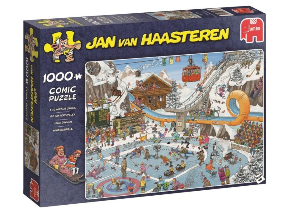 JUMBO Puzzle JvH Zimné športy 1000 dielikov