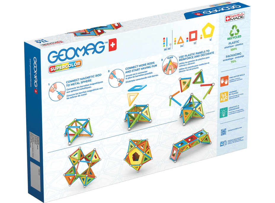 GEOMAG Supercolor 114 dielikov