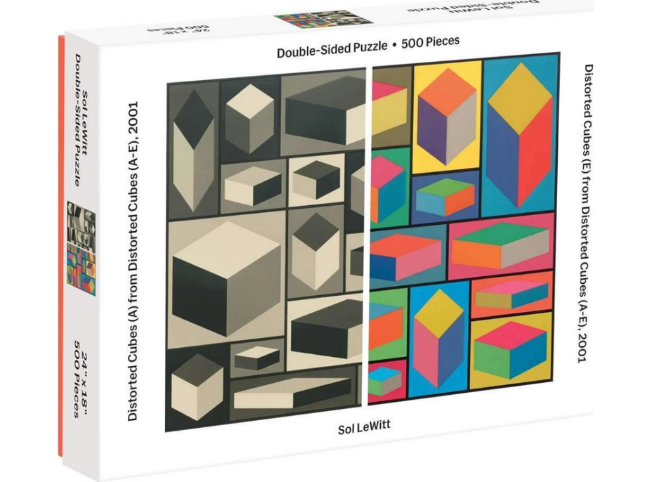 GALISON Obojstranné puzzle Sol Lewitt 500 dielikov