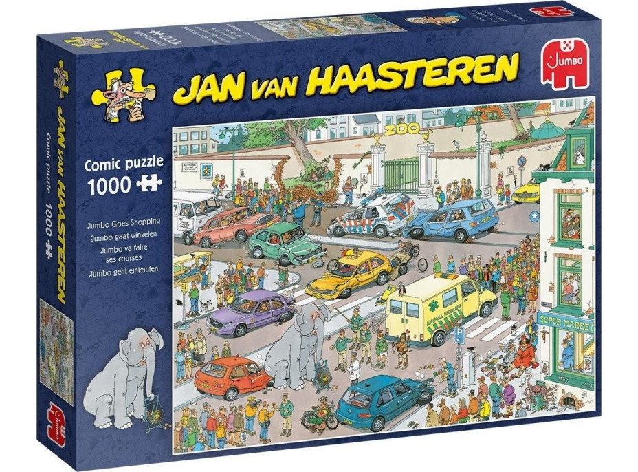 Puzzle JvH Jumbo ide nakupovať 1000 dielikov