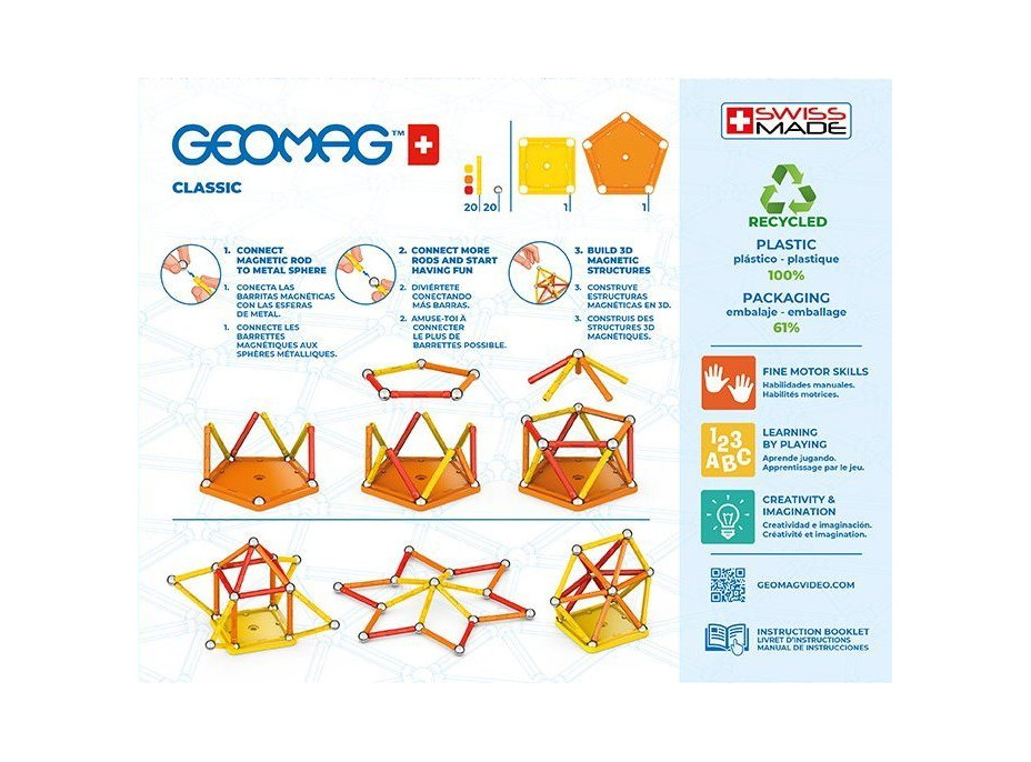 GEOMAG Classic 42 dielikov