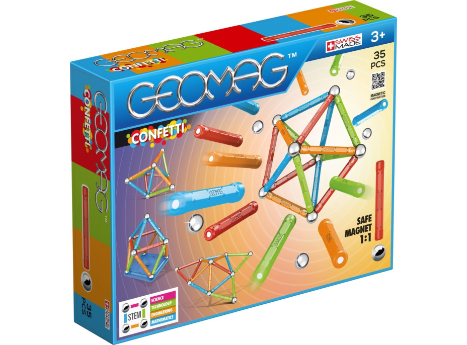 GEOMAG Confetti 35 dielikov