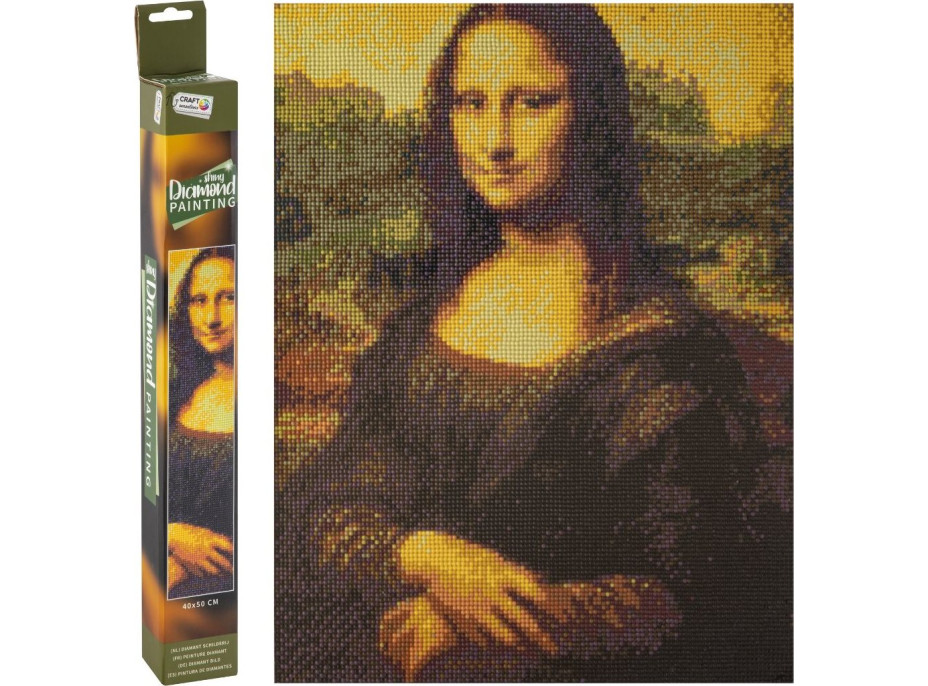 Craft Sensations Diamantové maľovanie Mona Lisa 40x50cm