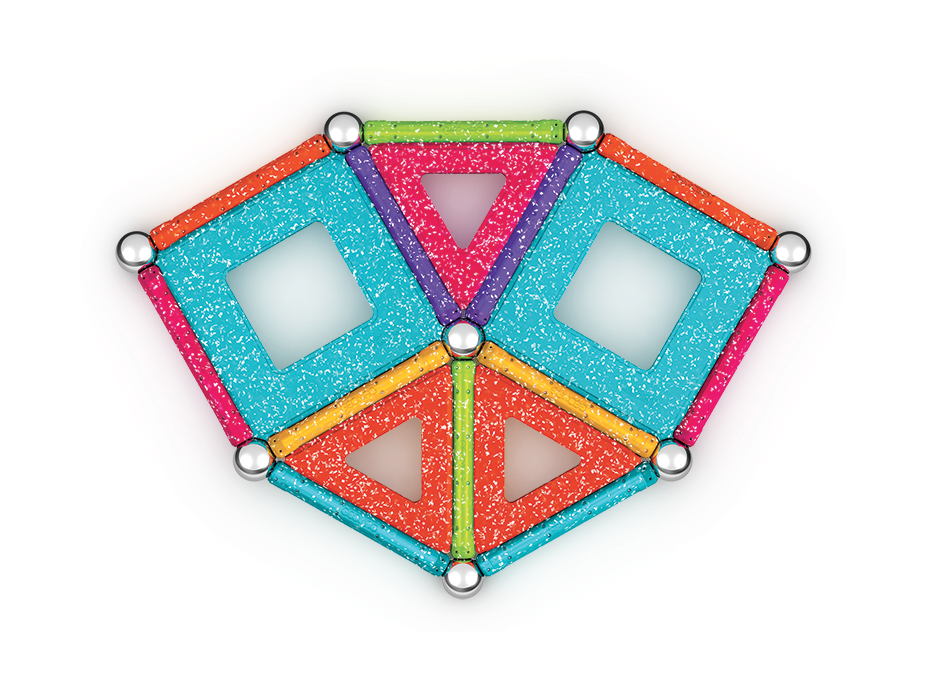 GEOMAG Glitter 35 dielikov