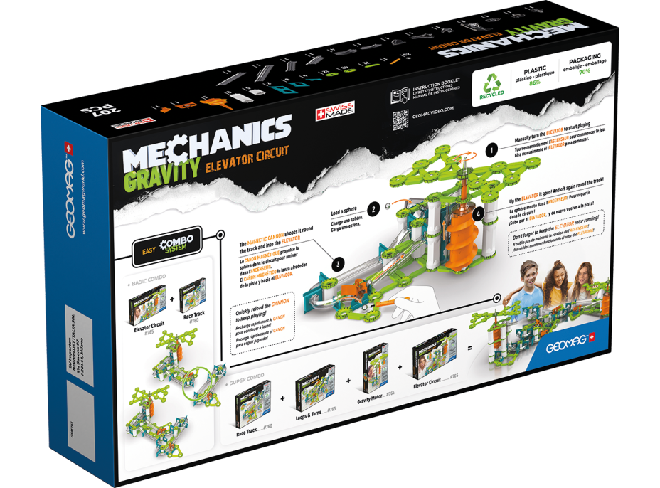 GEOMAG Mechanics Gravity Elevator Circuit 207 dielikov