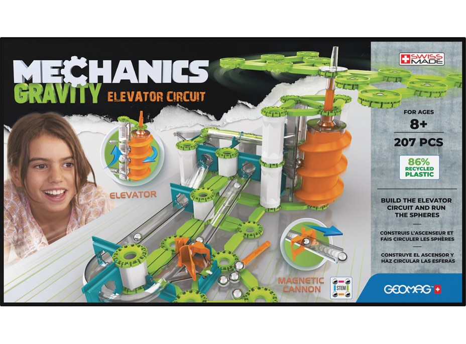 GEOMAG Mechanics Gravity Elevator Circuit 207 dielikov